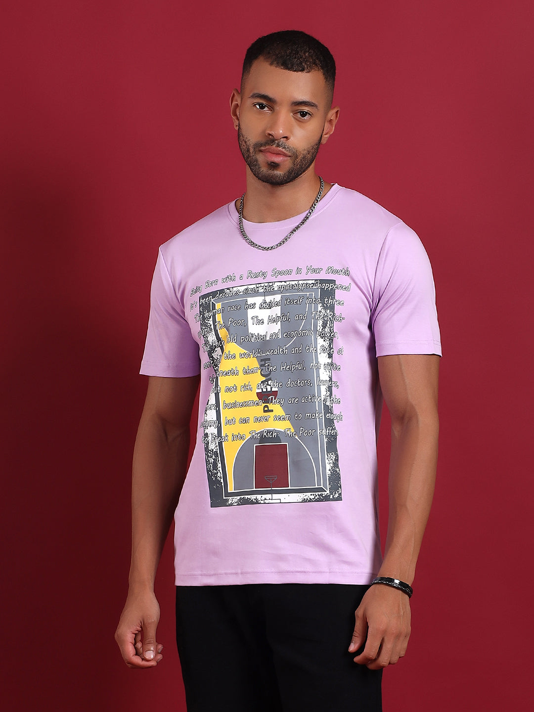 Erigo MechArt Light Purple T-shirt