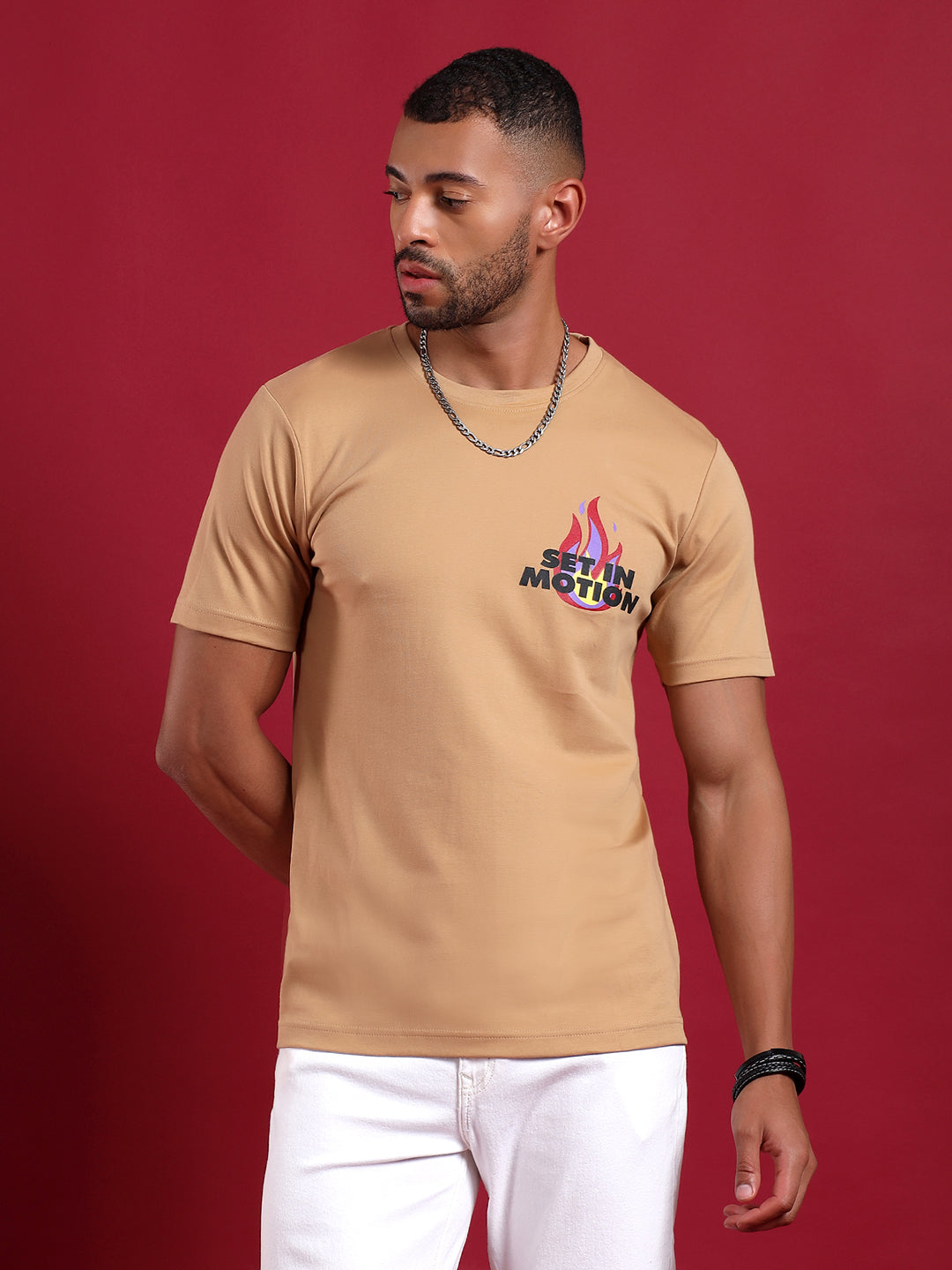 Erigo MechArt Graphic Brown T-shirt