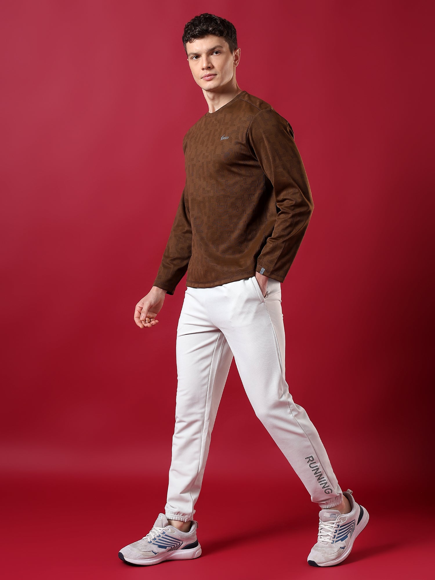 ErigoSport Beige Brown T-shirt