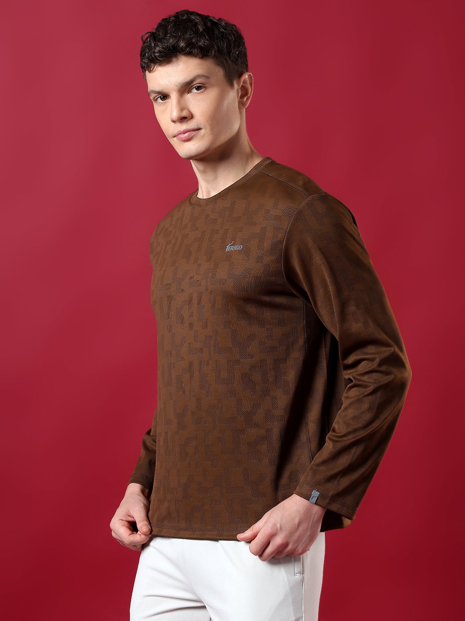 ErigoSport Beige Brown T-shirt