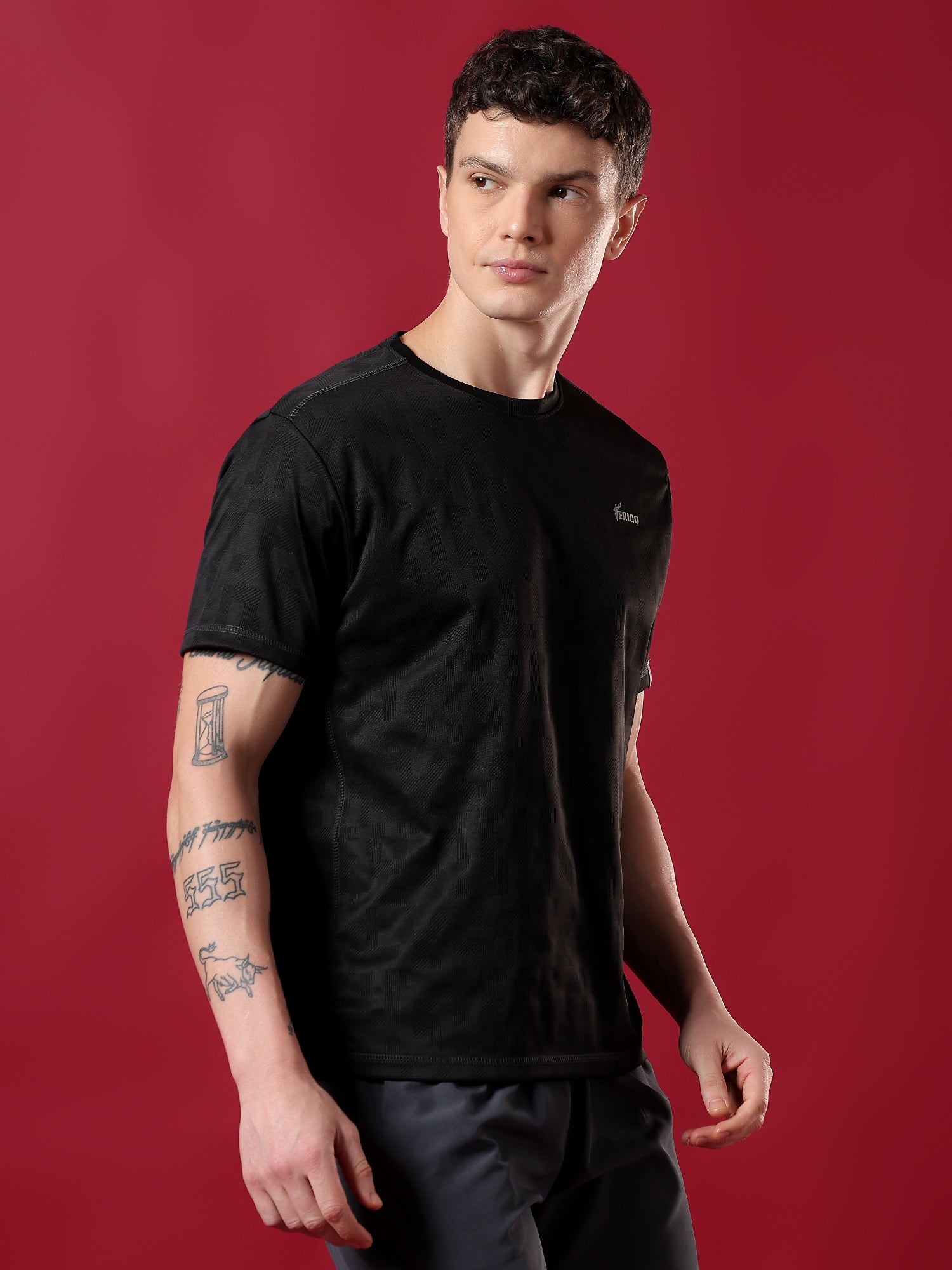 ErigoSport Black T-shirt