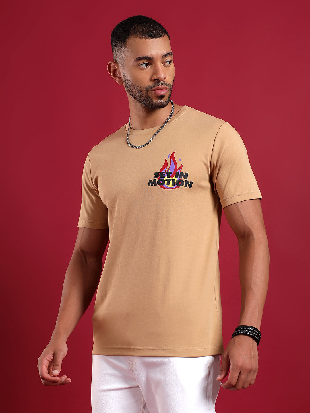 Erigo MechArt Graphic Brown T-shirt