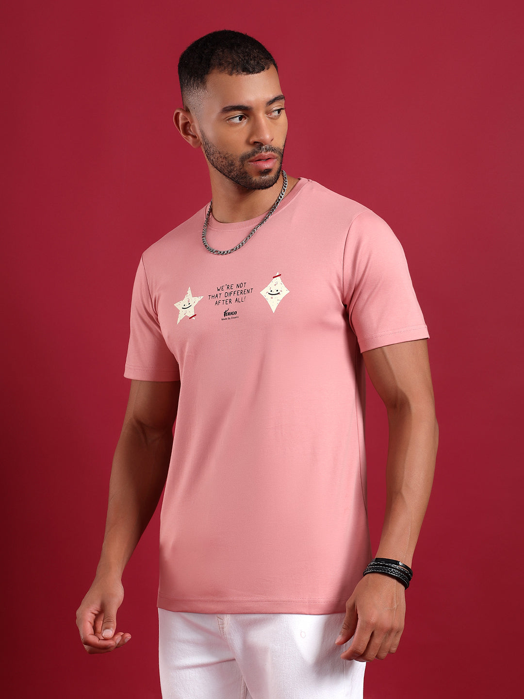 Erigo MechArt Light Pink T-shirt