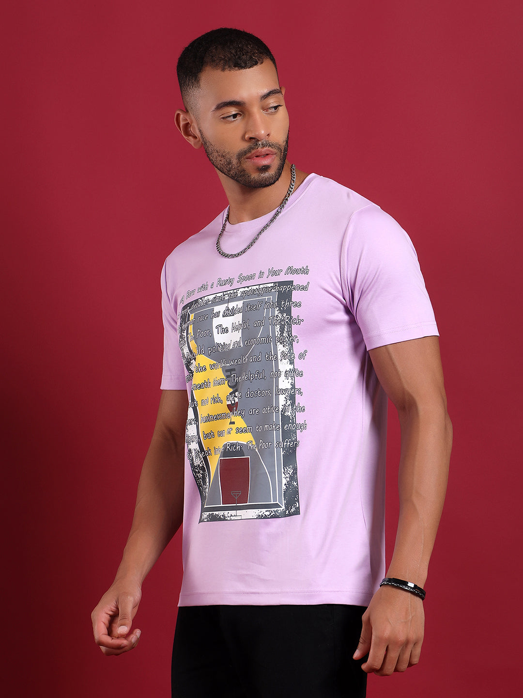 Erigo MechArt Light Purple T-shirt
