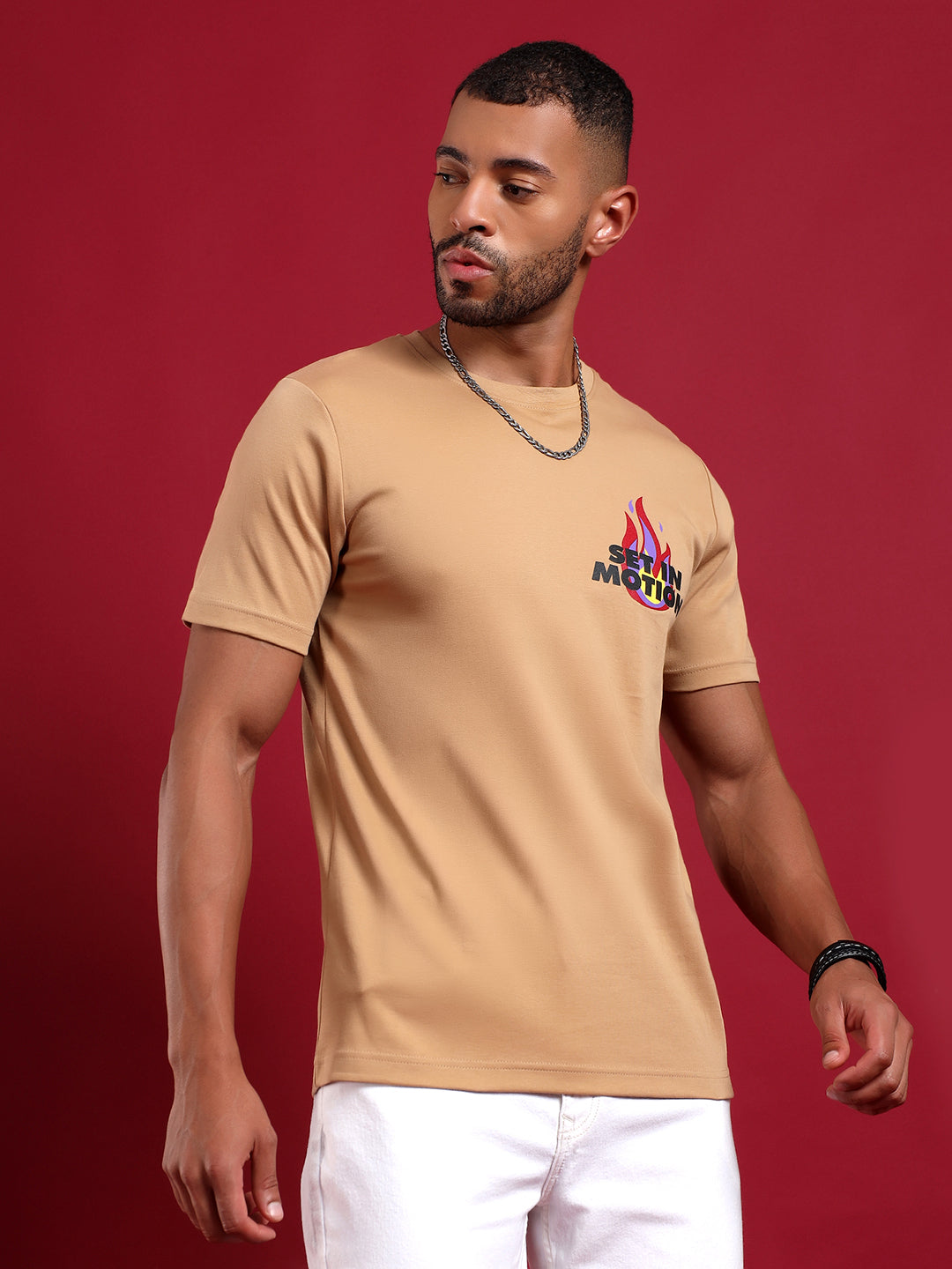 Erigo MechArt Graphic Brown T-shirt