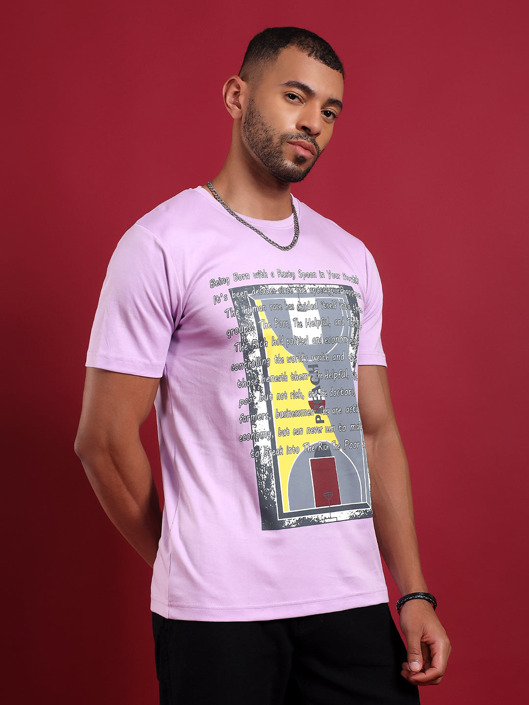 Erigo MechArt Light Purple T-shirt