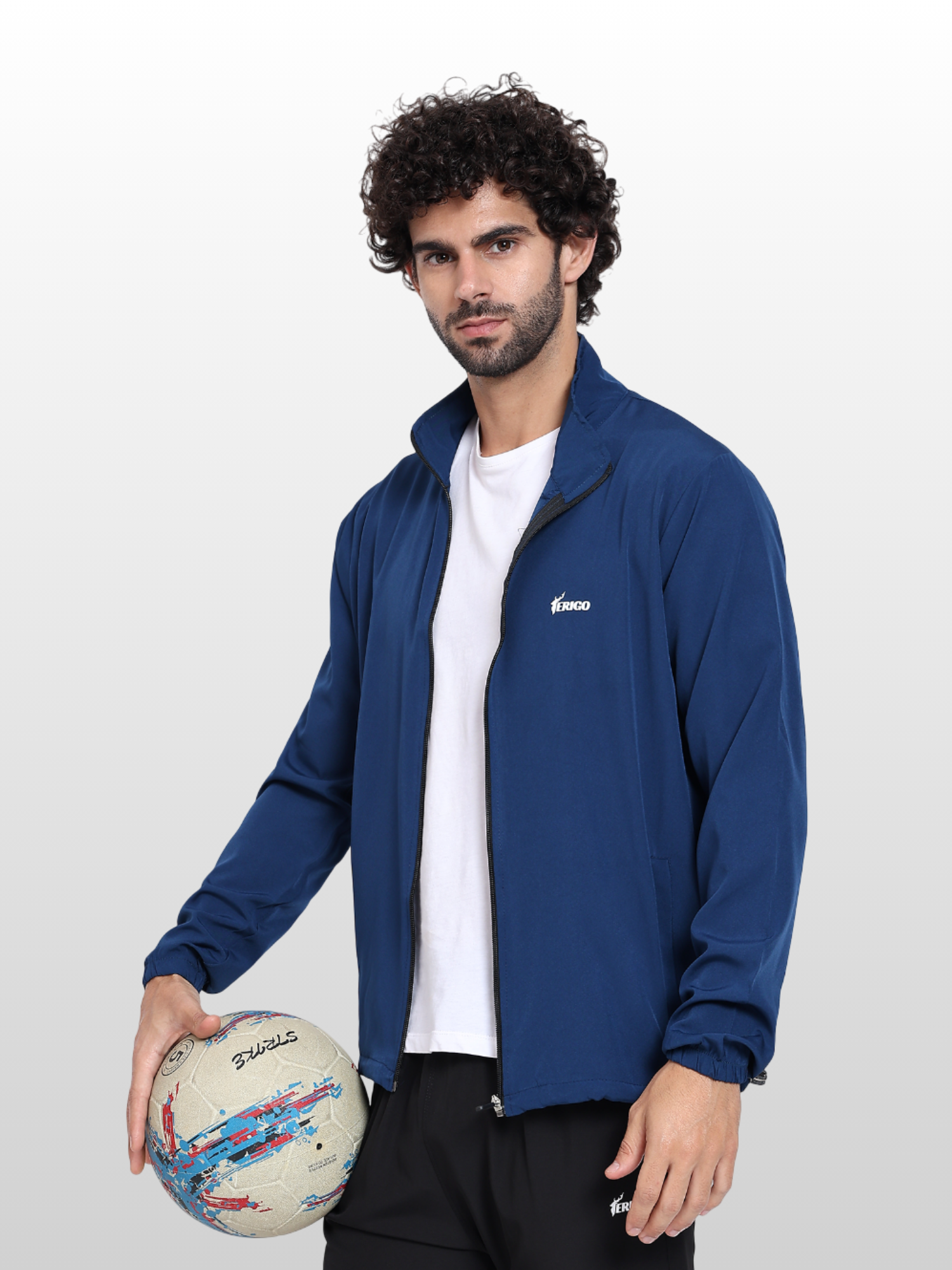 Erigo Navy Activewear Jacket