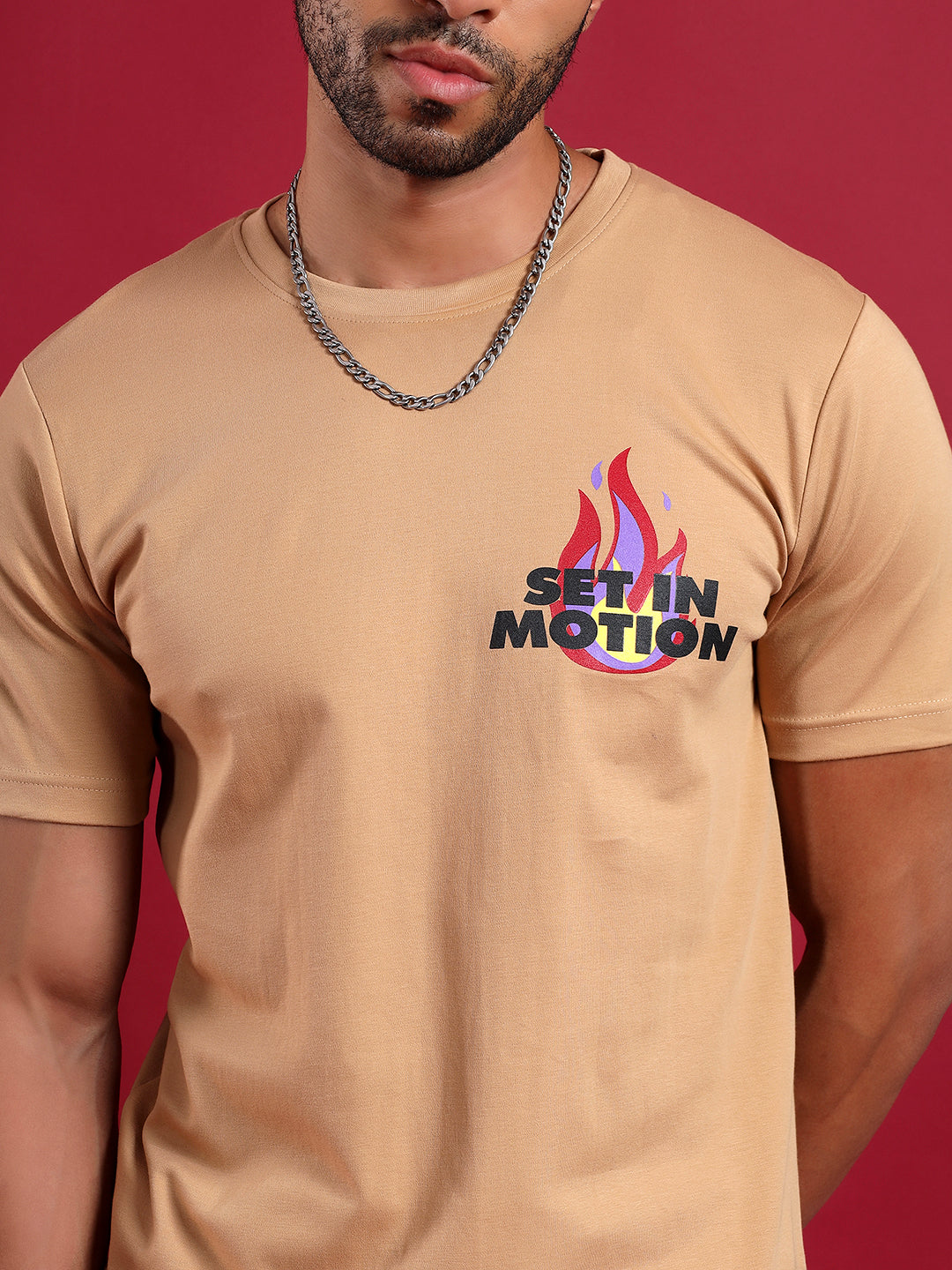 Erigo MechArt Graphic Brown T-shirt