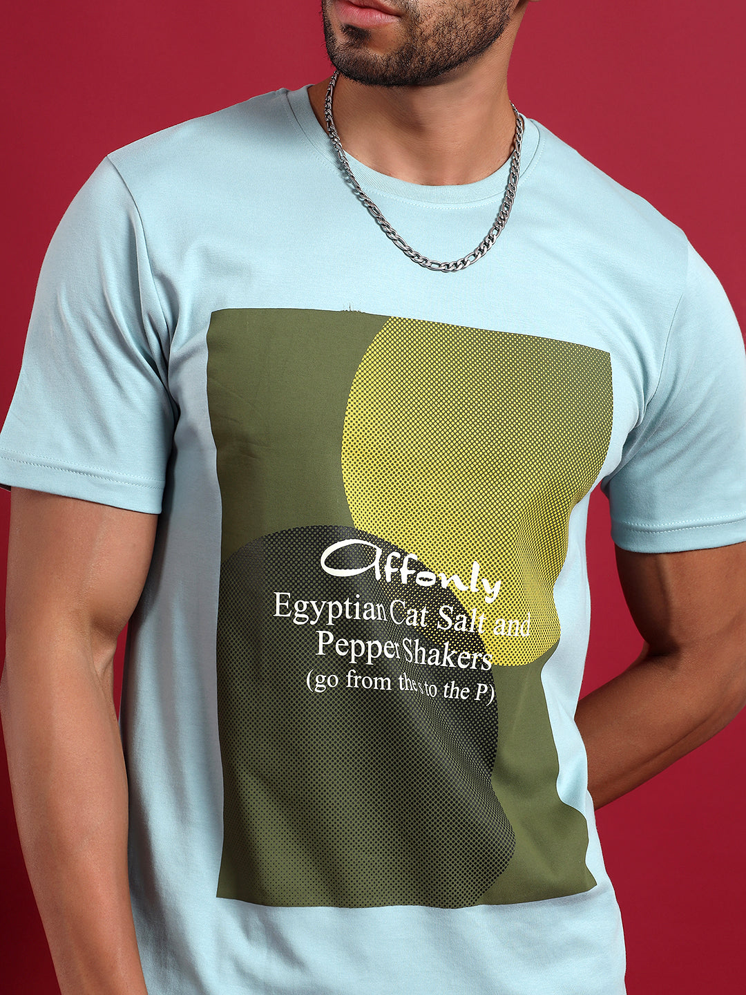 Erigo MechArt Graphic Light Sky Blue T-shirt