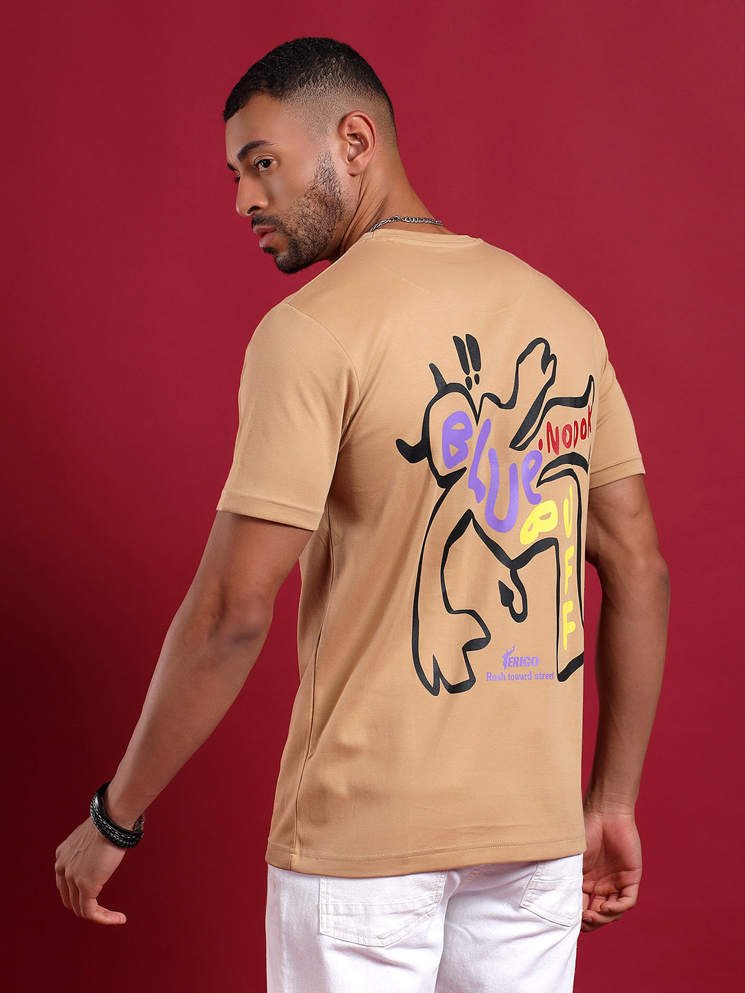 Erigo MechArt Graphic Brown T-shirt