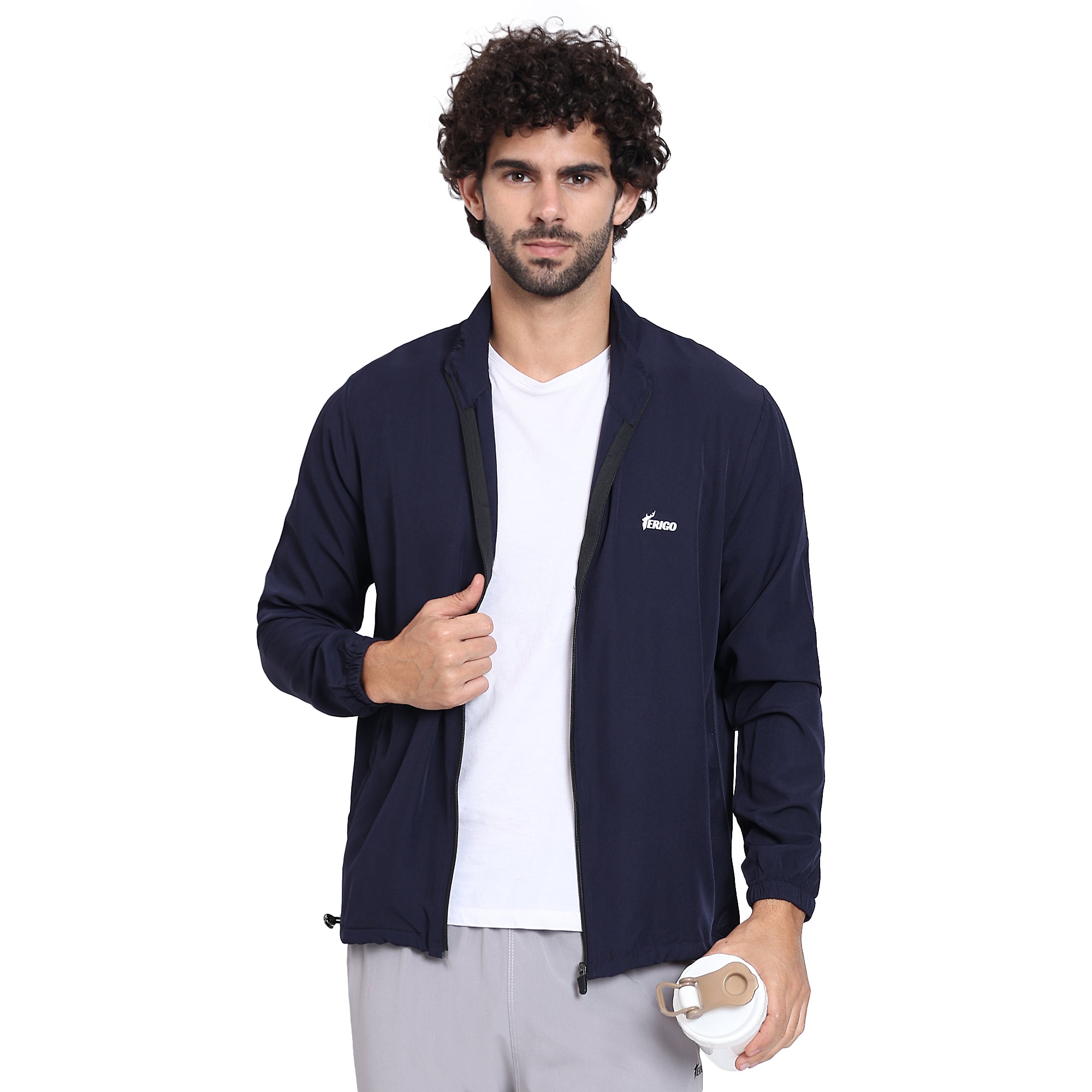 Erigo Dark Blue Activewear Jacket