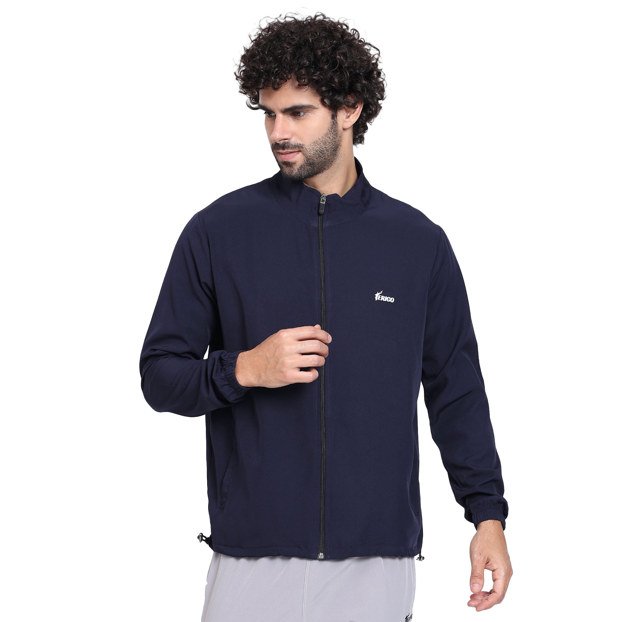 Erigo Dark Blue Activewear Jacket