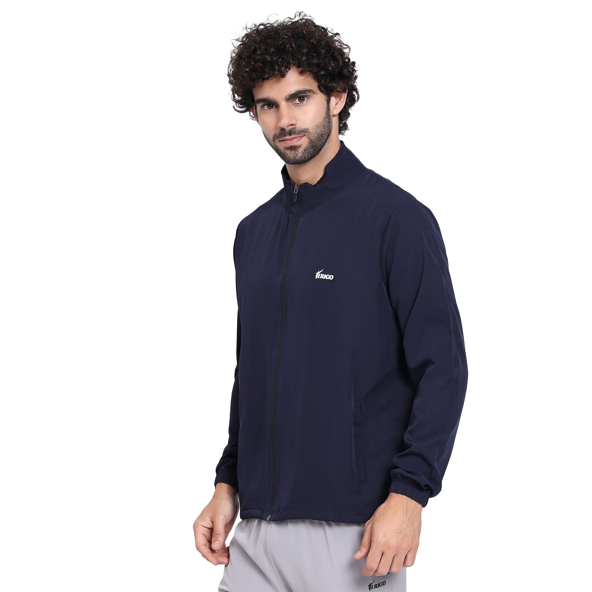Erigo Dark Blue Activewear Jacket