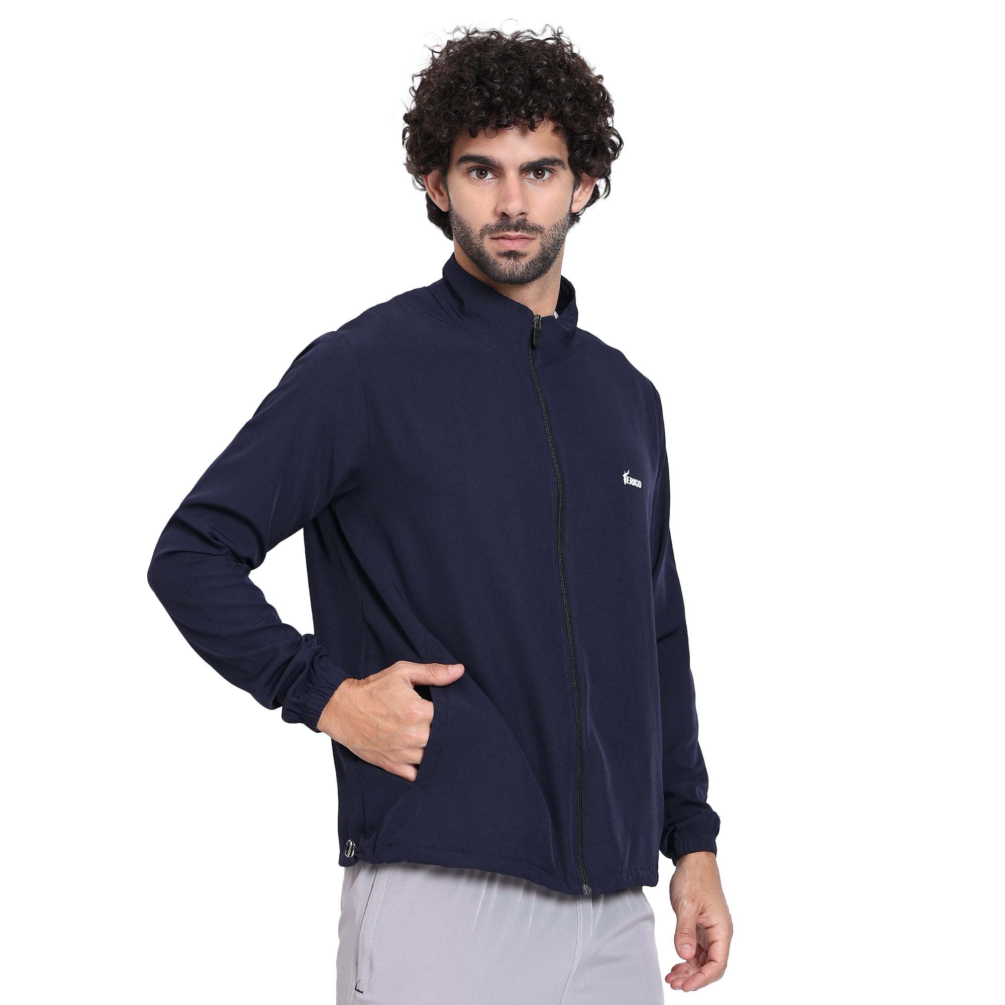 Erigo Dark Blue Activewear Jacket