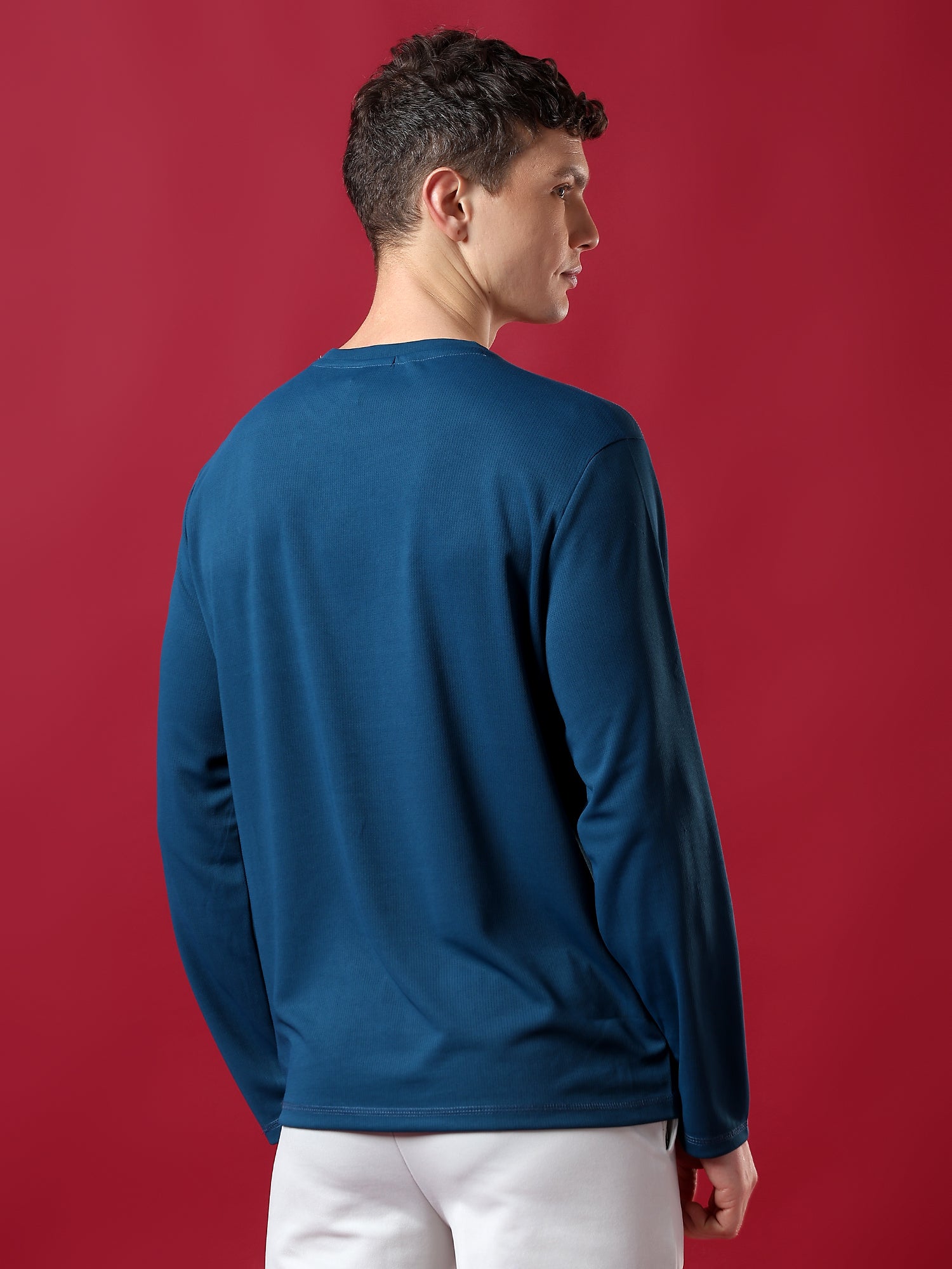 ErigoSport Full-Sleve Capri Blue T-shirt