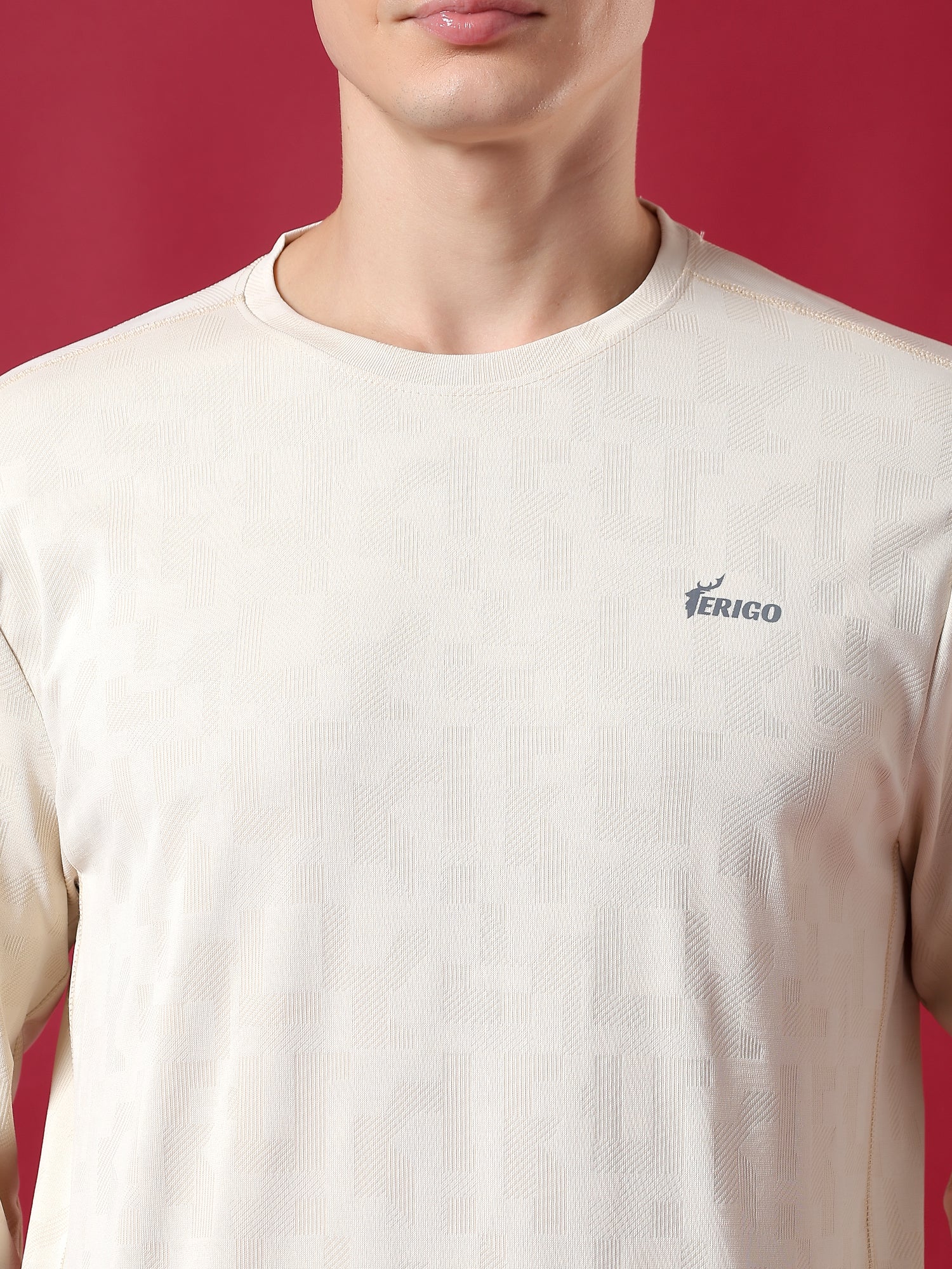ErigoSport Full Sleeve Pale Beige T-shirt