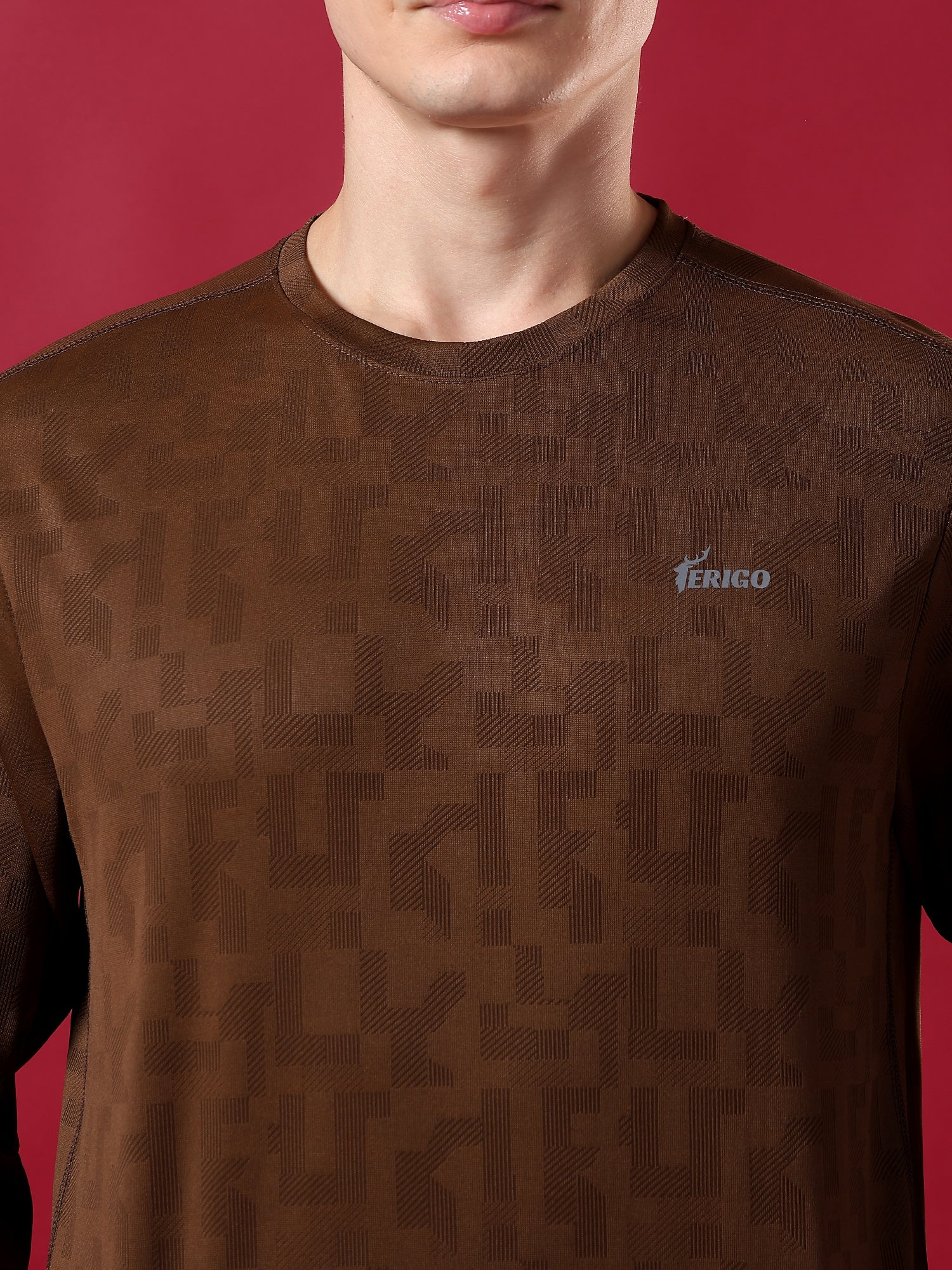 ErigoSport Beige Brown T-shirt