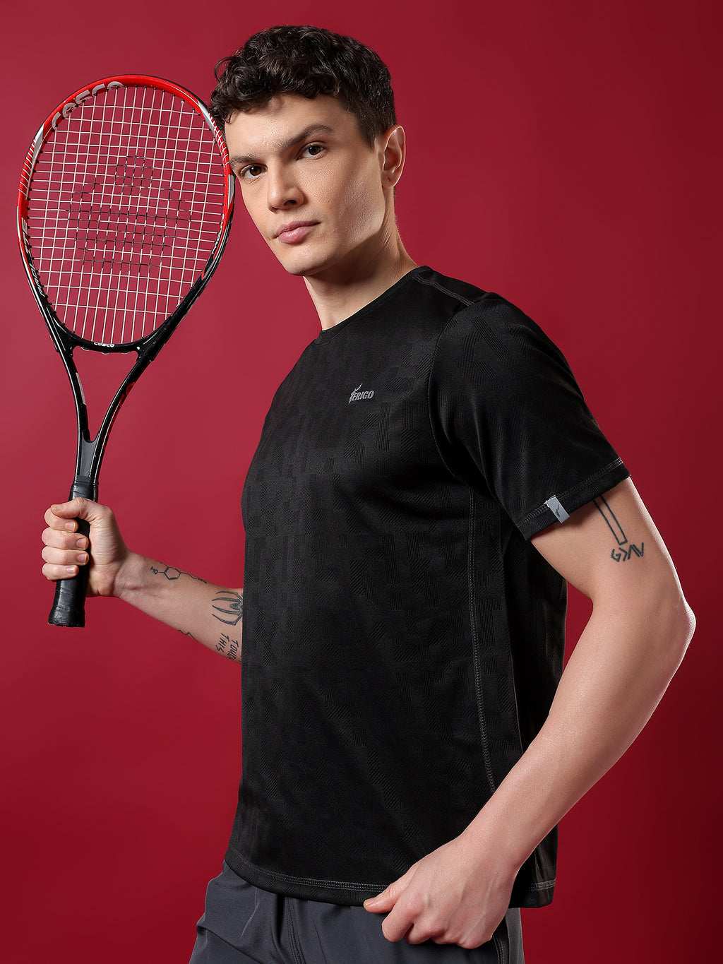 ErigoSport Black T-shirt