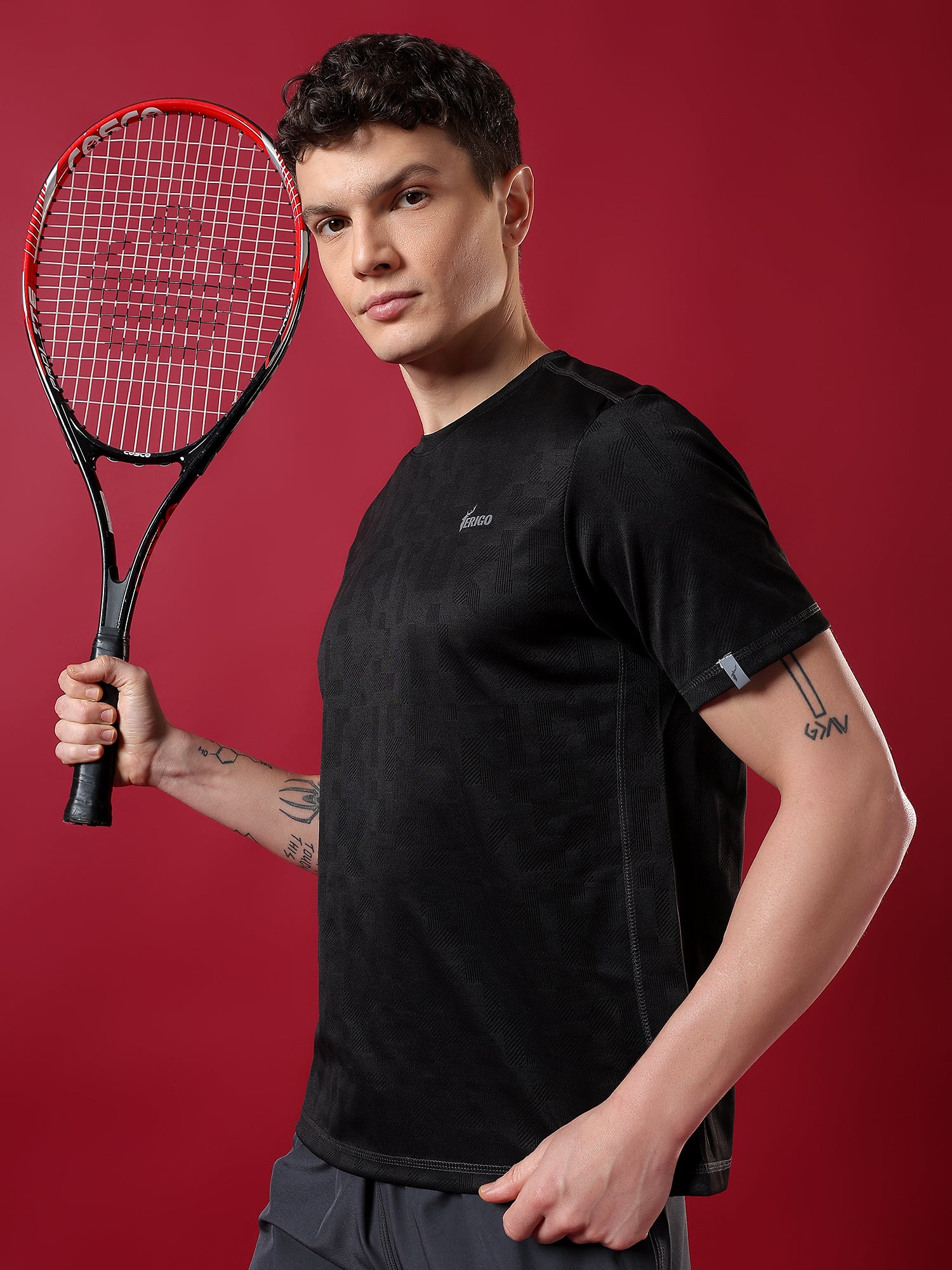 ErigoSport Black T-shirt