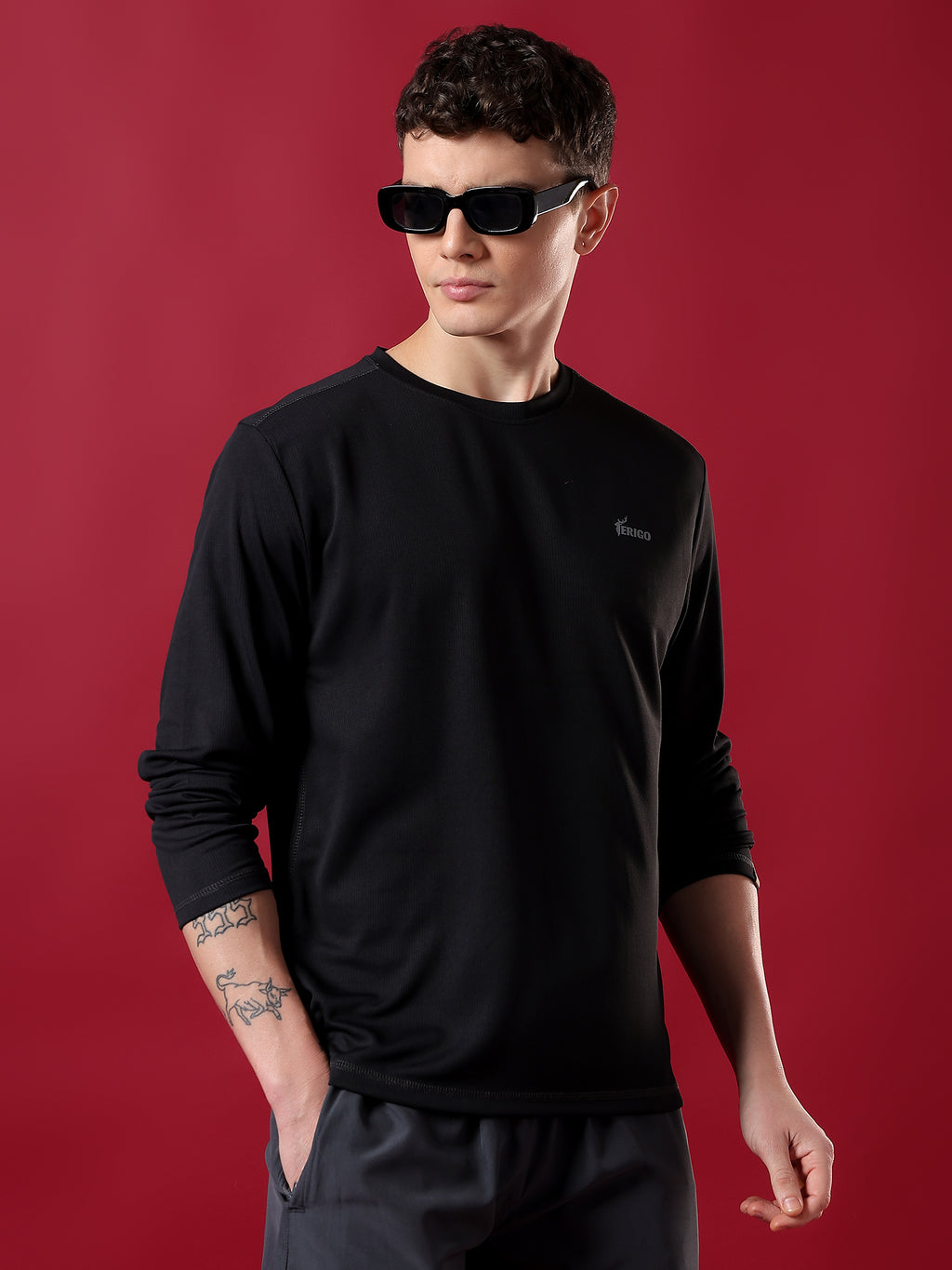 ErigoSport Plane Black T-shirt