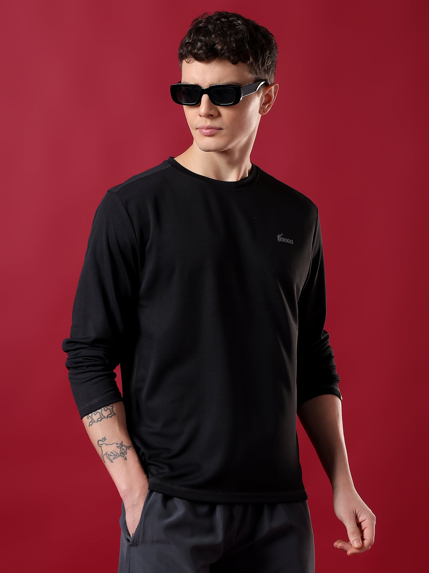 ErigoSport Plane Black T-shirt