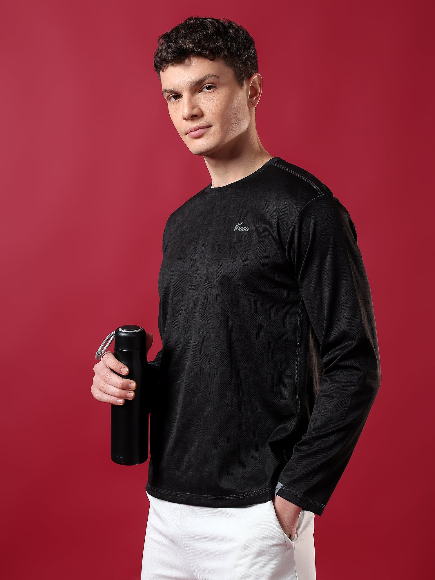 ErigoSport Black T-shirt