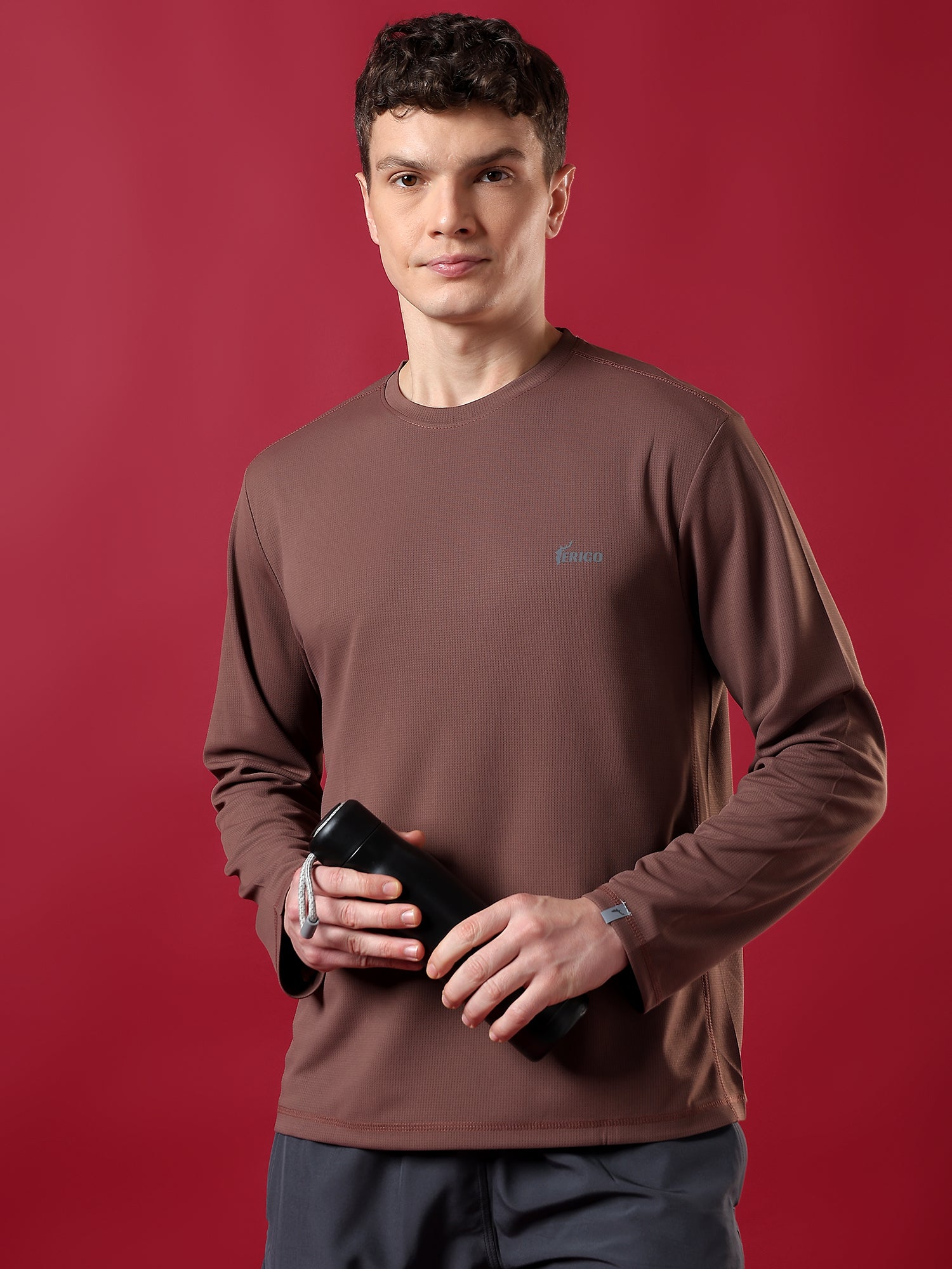 ErigoSport Reddish Brown T-shirt
