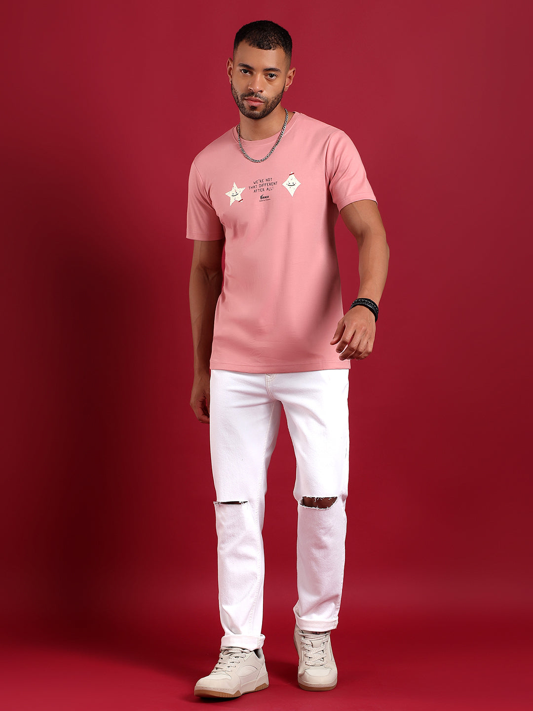 Erigo MechArt Light Pink T-shirt