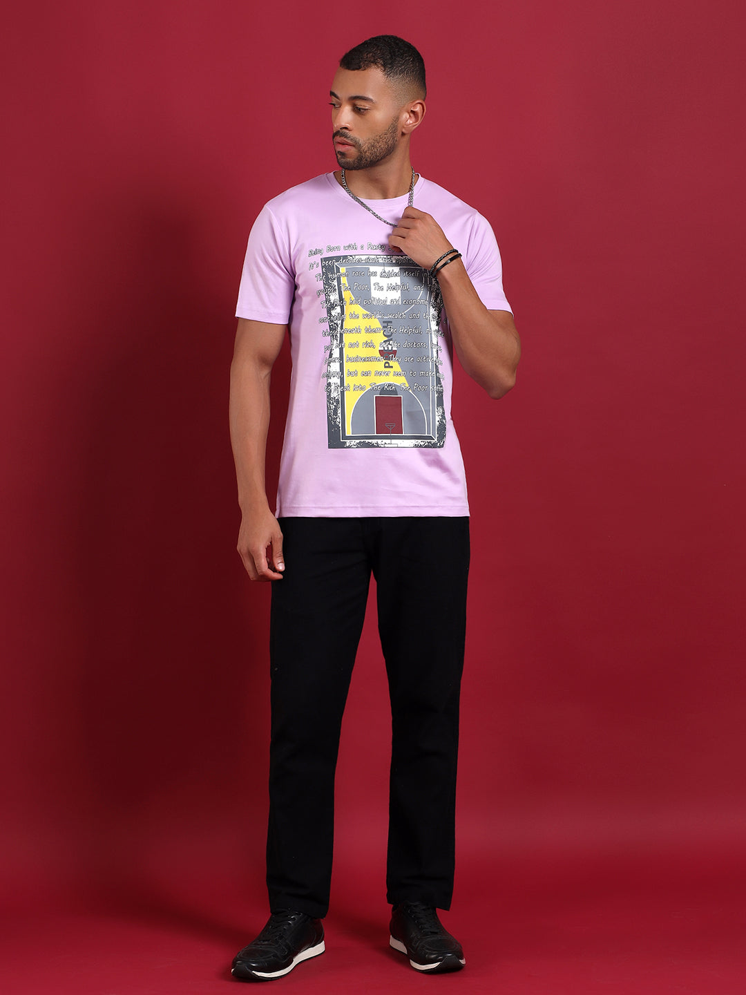 Erigo MechArt Light Purple T-shirt
