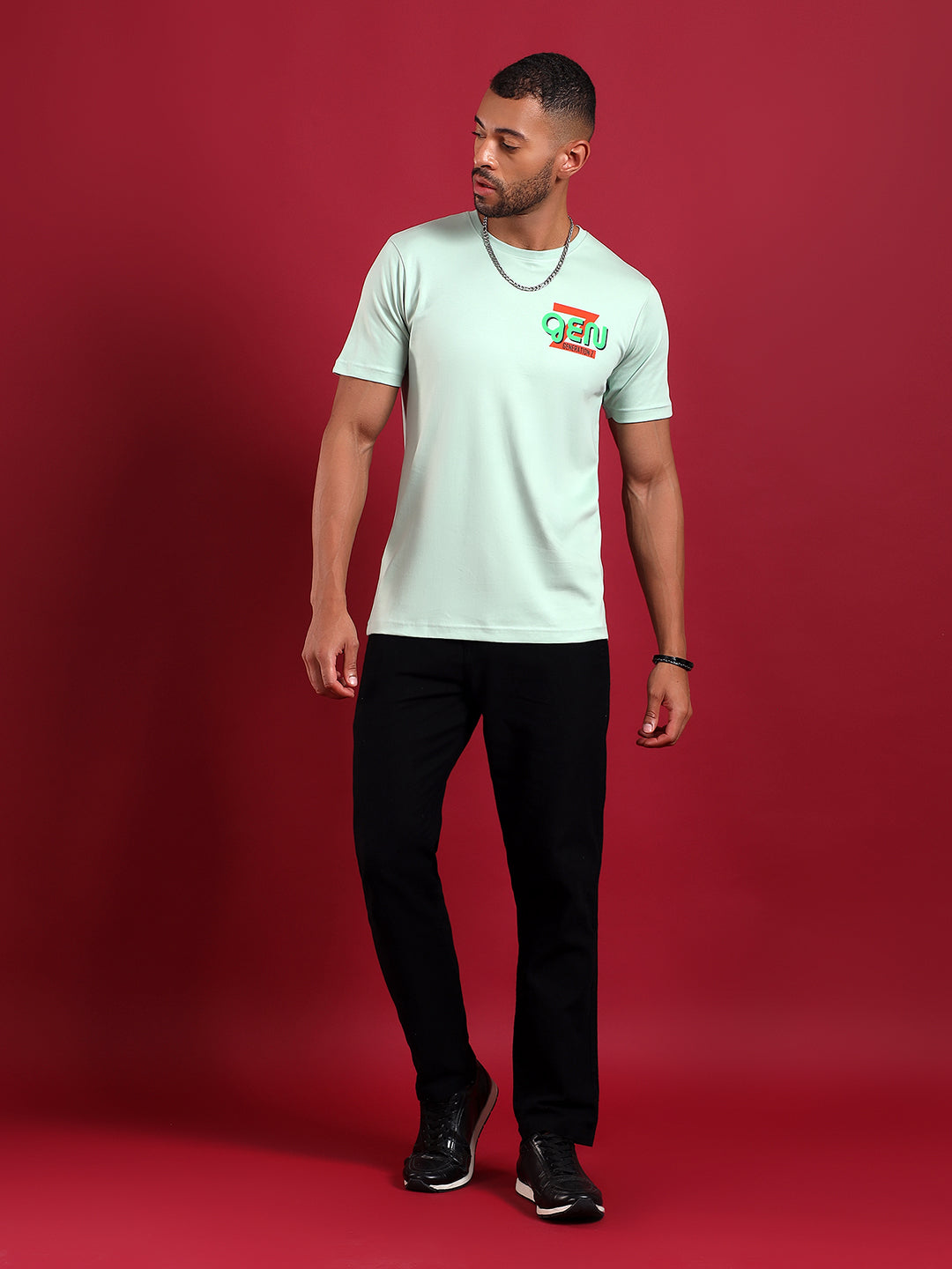 Erigo MechArt Light Pista Green T-shirt