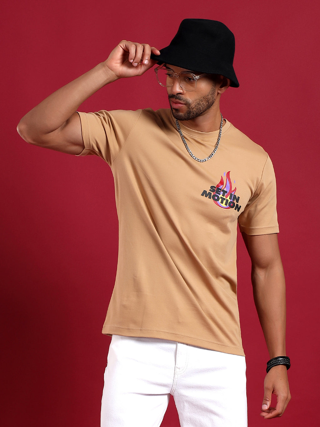 Erigo MechArt Graphic Brown T-shirt