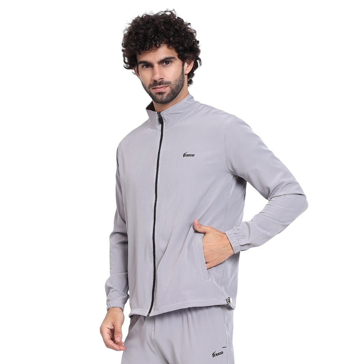 Erigo Silver Activewear Jacket