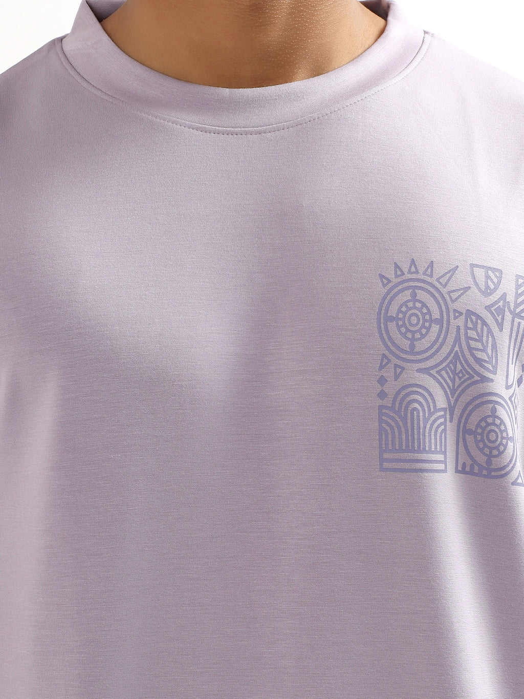 Light Purple Scuba T-Shirt