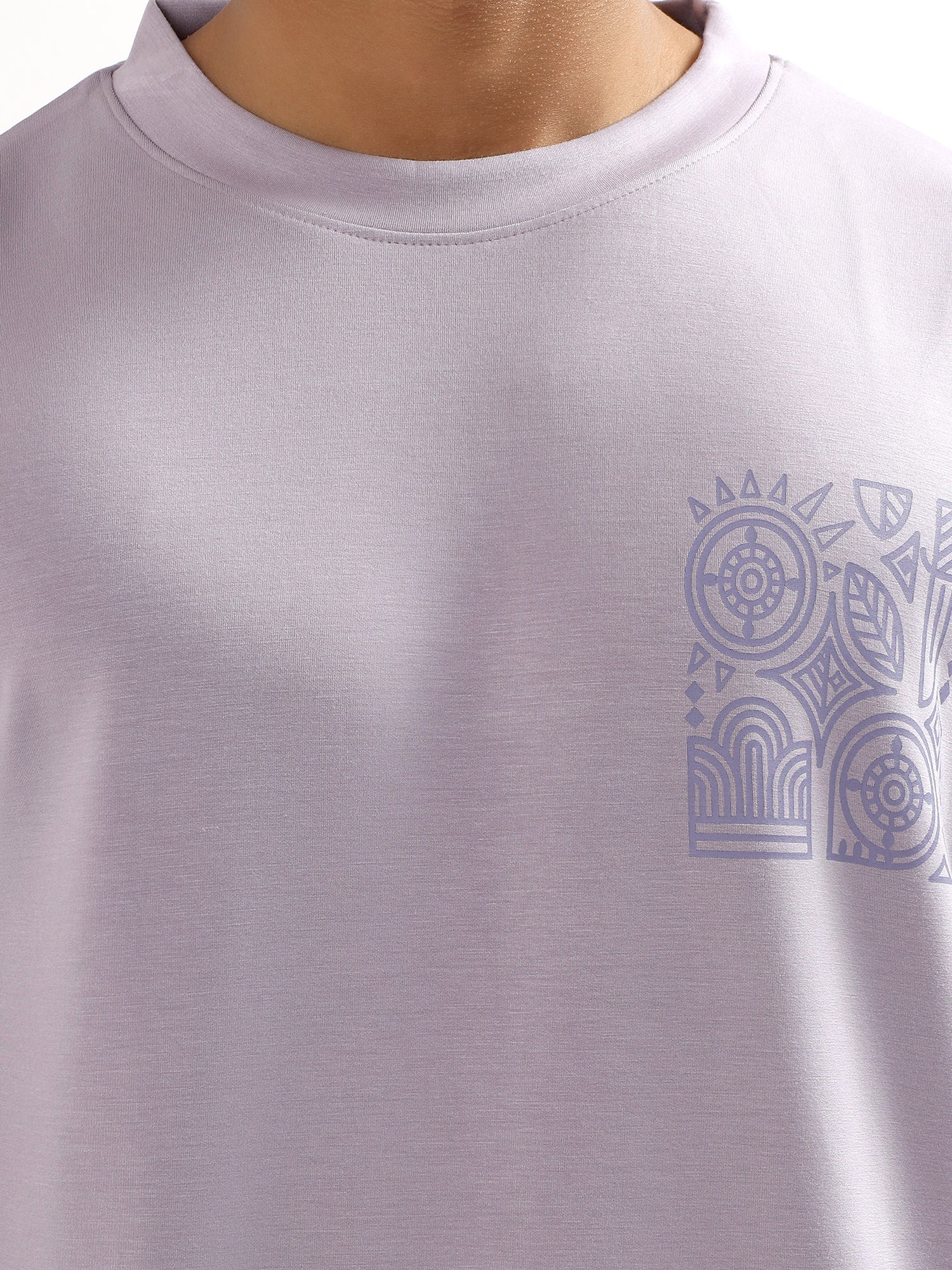Light Purple Scuba T-Shirt