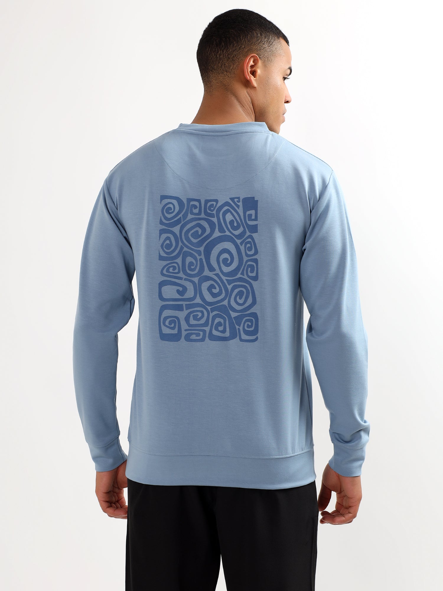 Over Size Pastel blue T-Shirt