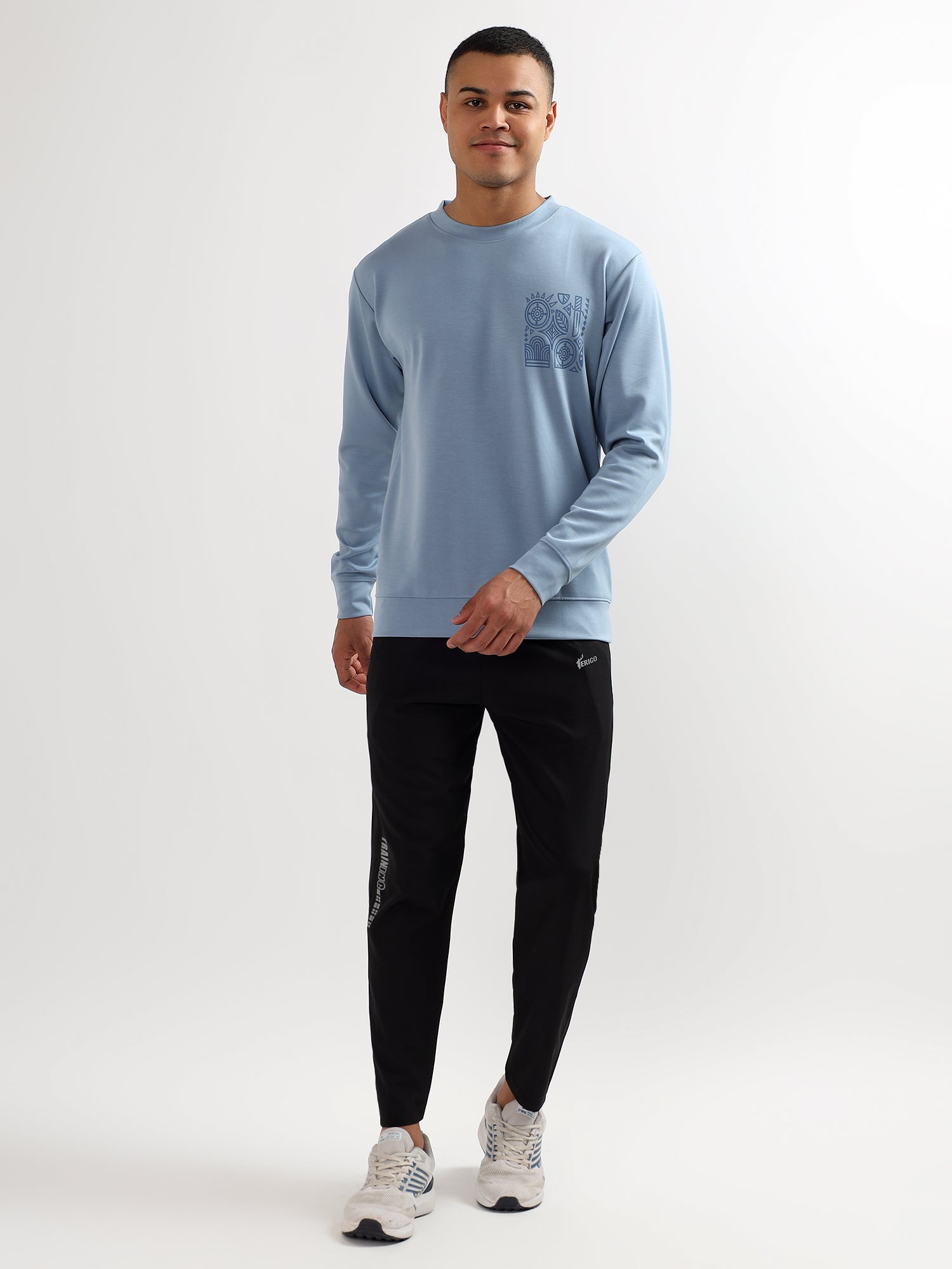 Over Size Pastel blue T-Shirt