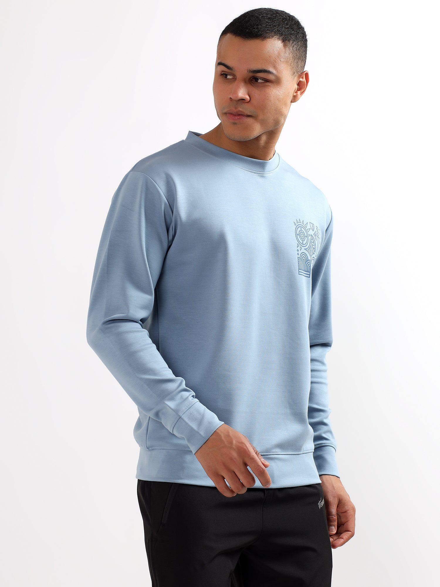 Over Size Pastel blue T-Shirt