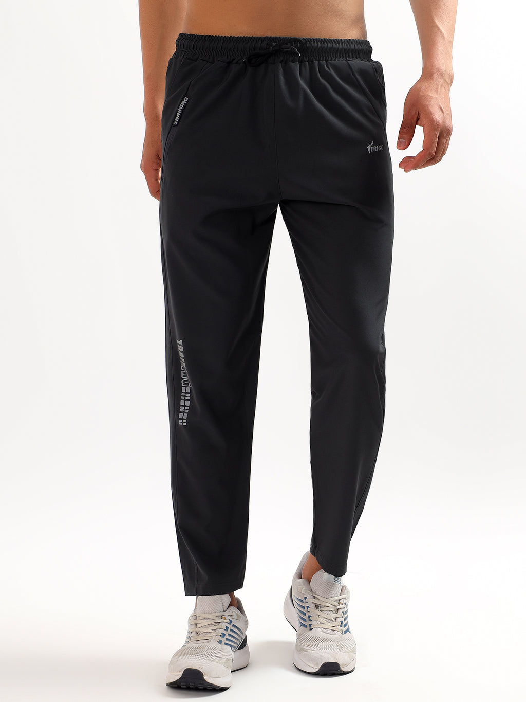 Performance Black Track Pants