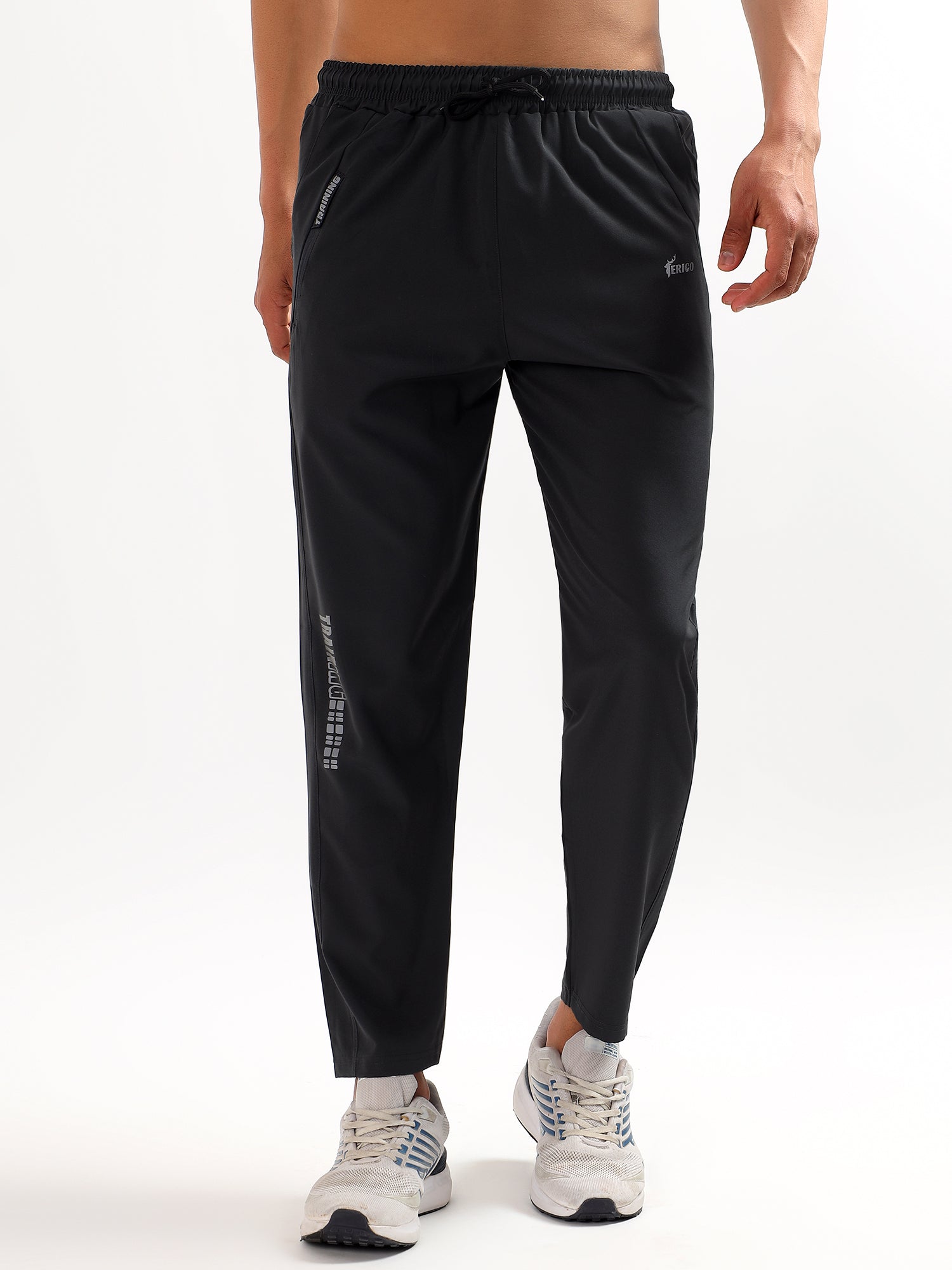 Performance Black Track Pants