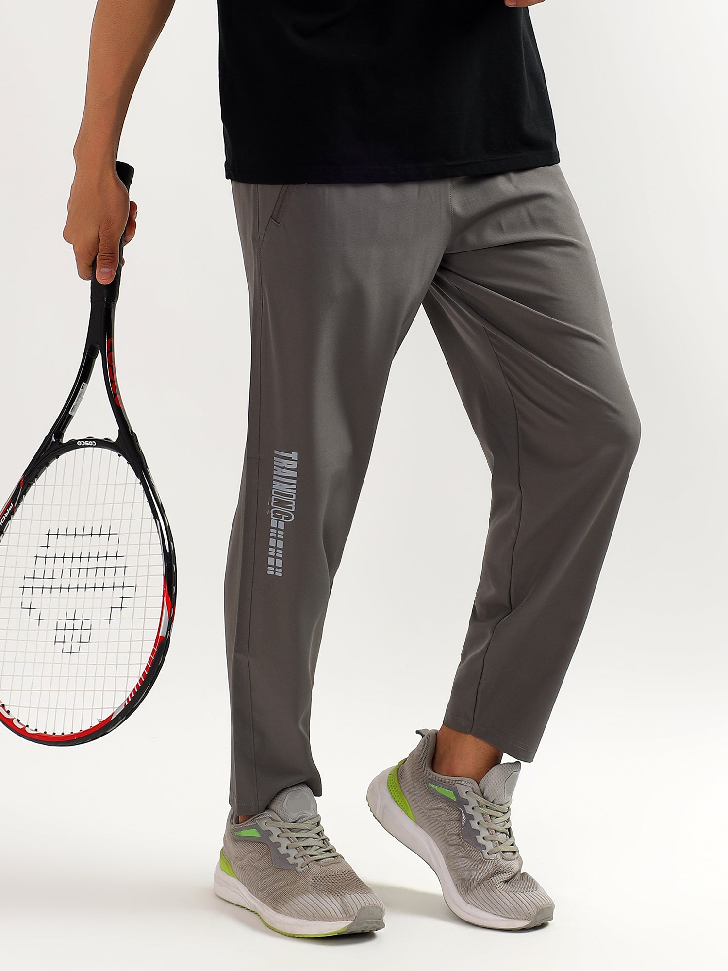 Performance Grey Track Pants