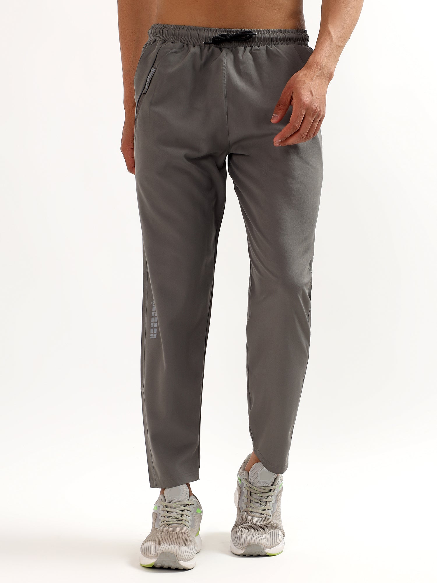 Performance Grey Track Pants