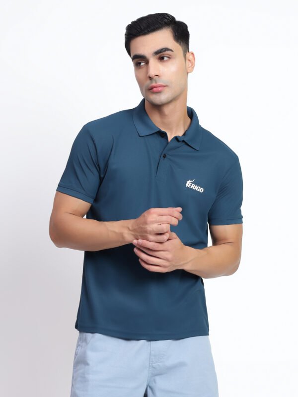 ERIGO Sportswear - Men's Cotton Blend Polo T-Shirt - Image 7